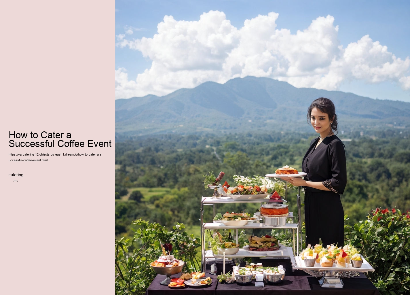 How to Cater a Successful Coffee Event