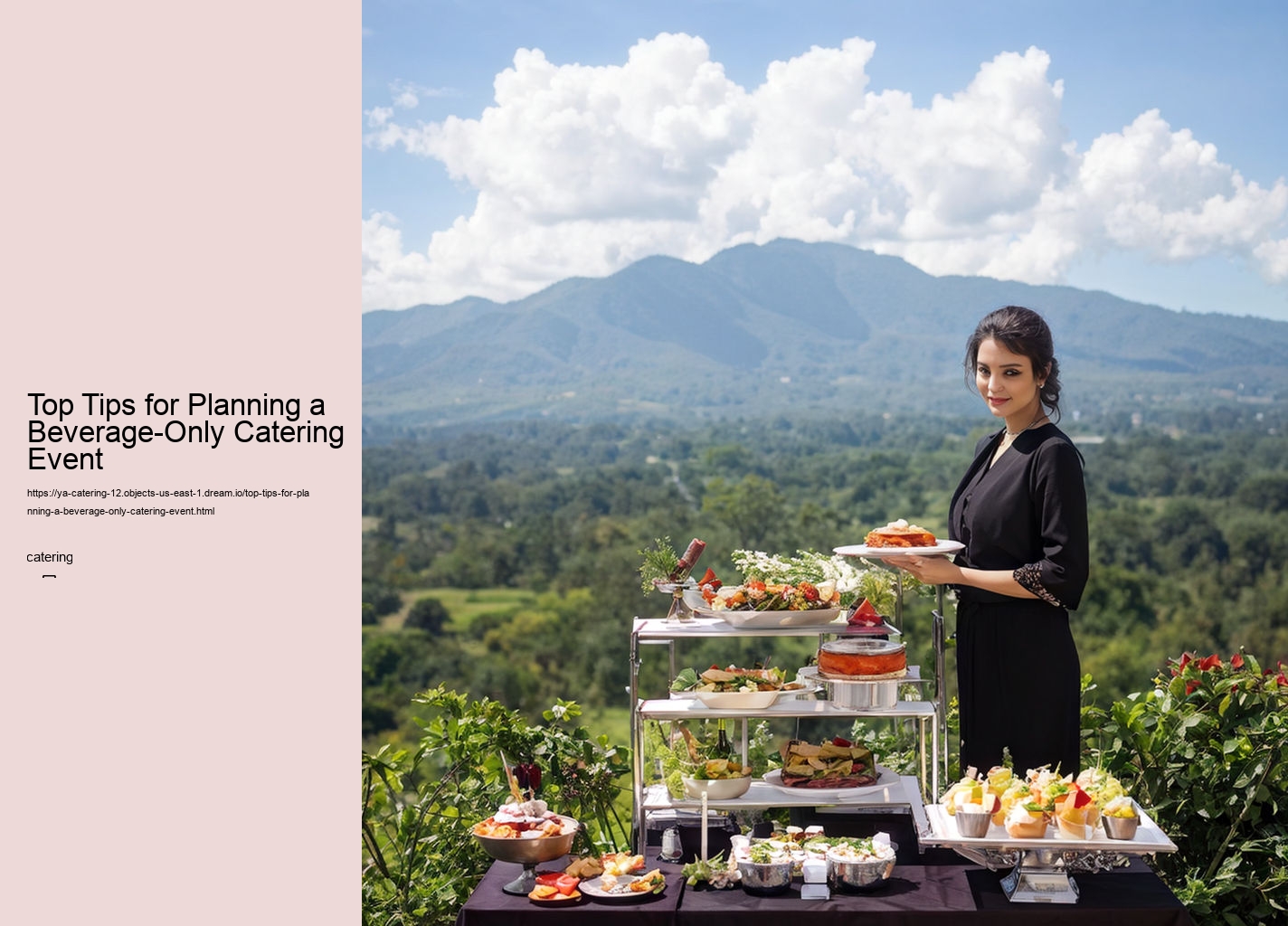 Top Tips for Planning a Beverage-Only Catering Event